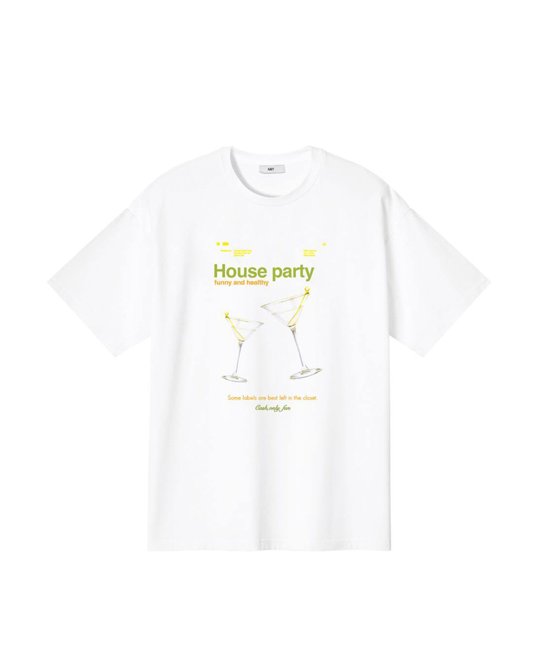 Футболка ANY House Party White